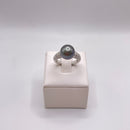 Anello con perla tahiti