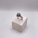 Anello con perla tahiti